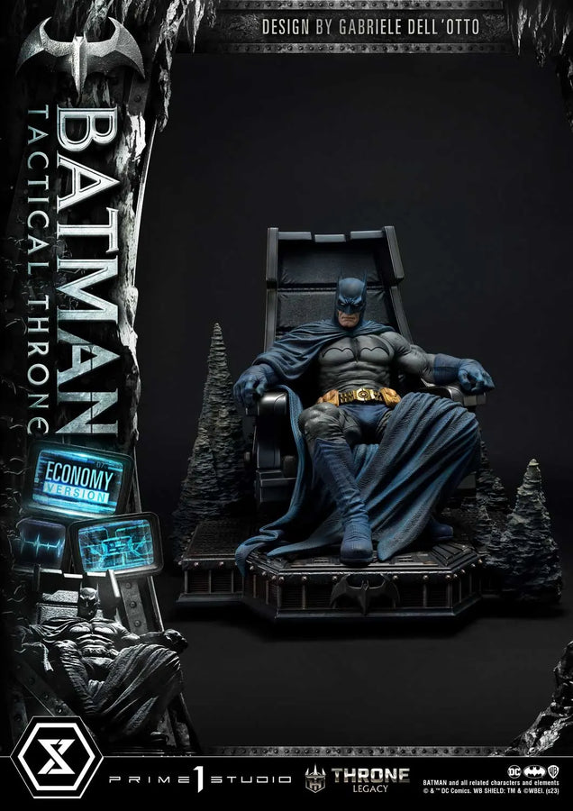 Batman Tactical Throne (Economy Version) Batman (Comics) – Prime1Studio – ActionFigure Brasil