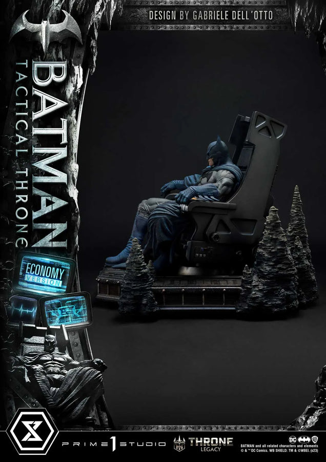 Batman Tactical Throne (Economy Version) Batman (Comics) – Prime1Studio – ActionFigure Brasil