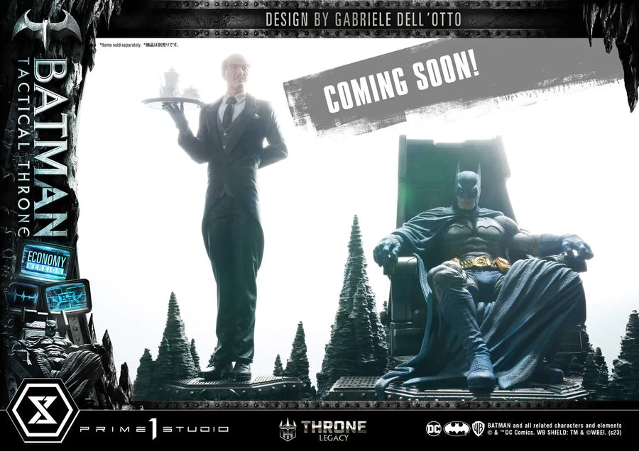 Batman Tactical Throne (Economy Version) Batman (Comics) – Prime1Studio – ActionFigure Brasil