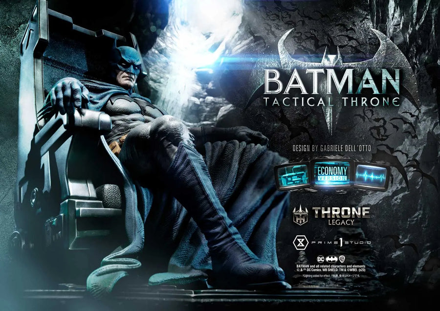 Batman Tactical Throne (Economy Version) Batman (Comics) – Prime1Studio – ActionFigure Brasil
