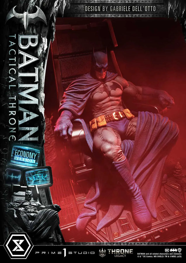 Batman Tactical Throne (Economy Version) Batman (Comics) – Prime1Studio – ActionFigure Brasil