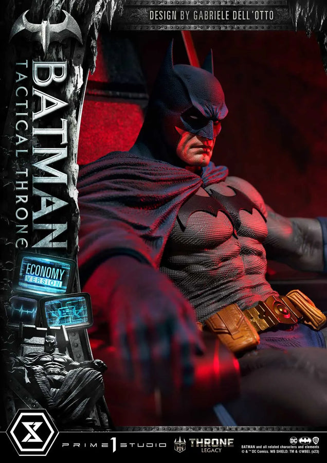 Batman Tactical Throne (Economy Version) Batman (Comics) – Prime1Studio – ActionFigure Brasil