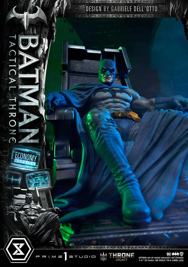 Batman Tactical Throne (Economy Version) Batman (Comics) – Prime1Studio – ActionFigure Brasil