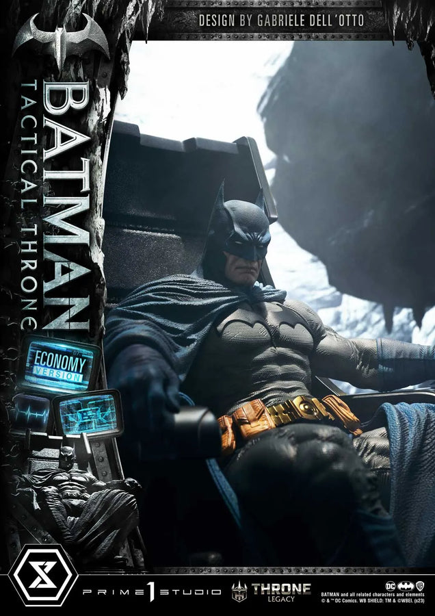 Batman Tactical Throne (Economy Version) Batman (Comics) – Prime1Studio – ActionFigure Brasil
