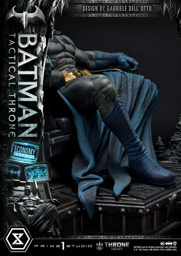 Batman Tactical Throne (Economy Version) Batman (Comics) – Prime1Studio – ActionFigure Brasil