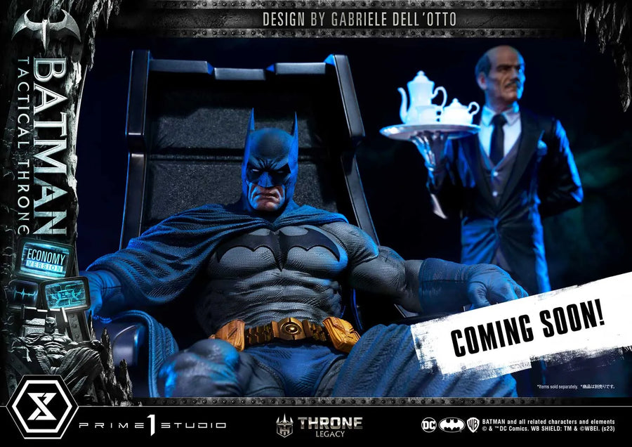 Batman Tactical Throne (Economy Version) Batman (Comics) – Prime1Studio – ActionFigure Brasil