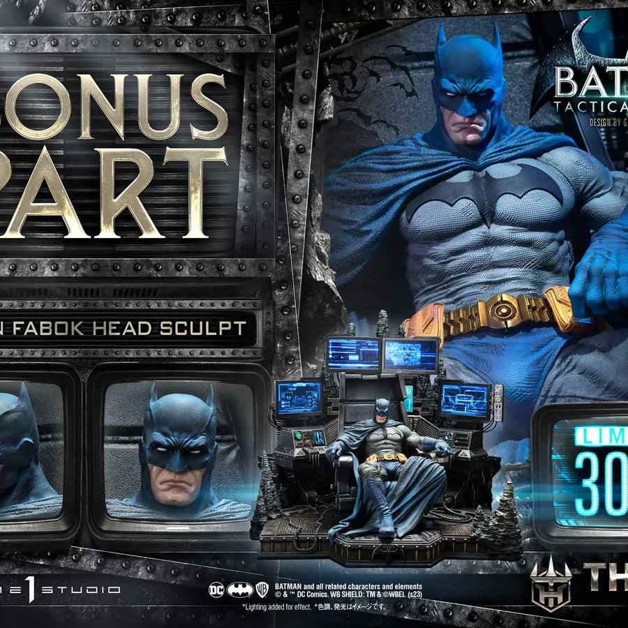 Batman Tactical Throne (Ultimate Bonus Version) Batman (Comics) – Prime1Studio – ActionFigure Brasil