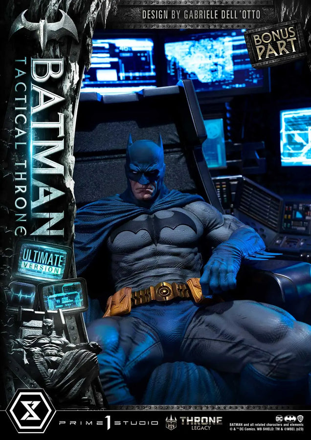 Batman Tactical Throne (Ultimate Bonus Version) Batman (Comics) – Prime1Studio – ActionFigure Brasil