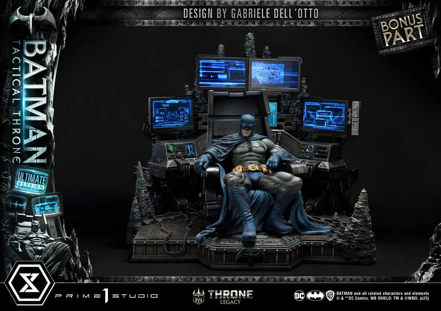 Batman Tactical Throne (Ultimate Bonus Version) Batman (Comics) – Prime1Studio – ActionFigure Brasil