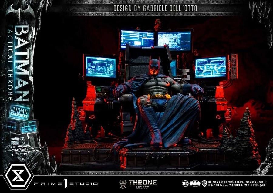 Batman Tactical Throne (Ultimate Bonus Version) Batman (Comics) – Prime1Studio – ActionFigure Brasil