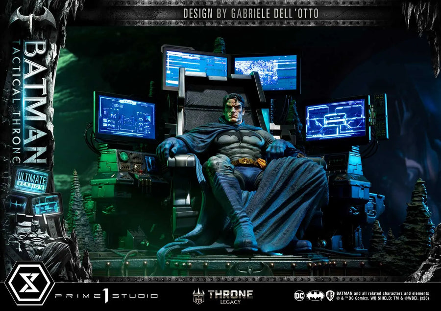 Batman Tactical Throne (Ultimate Bonus Version) Batman (Comics) – Prime1Studio – ActionFigure Brasil