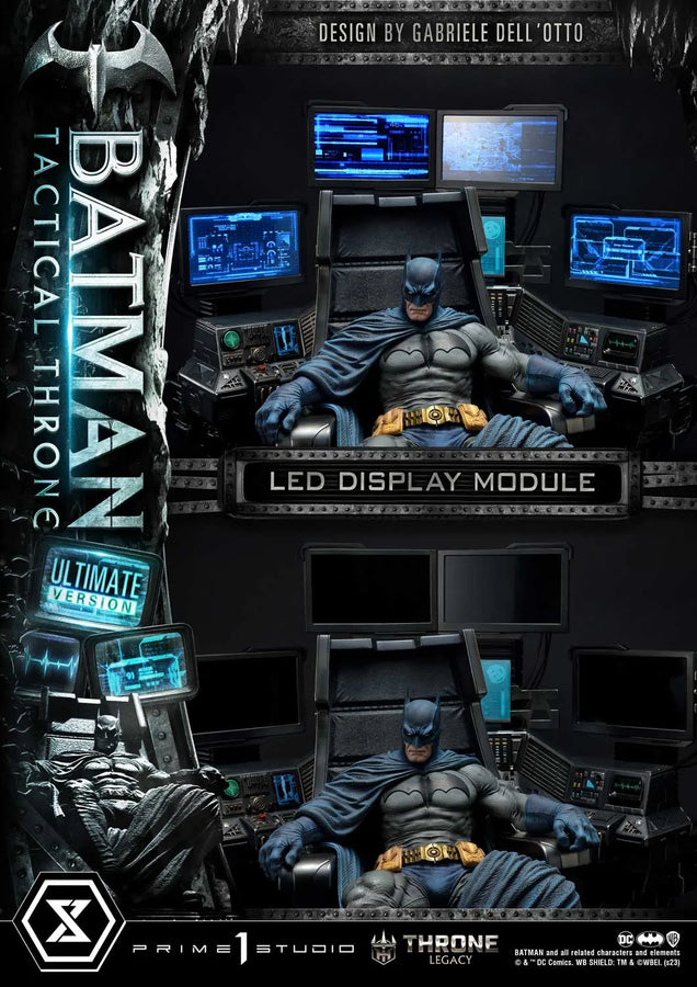 Batman Tactical Throne (Ultimate Bonus Version) Batman (Comics) – Prime1Studio – ActionFigure Brasil