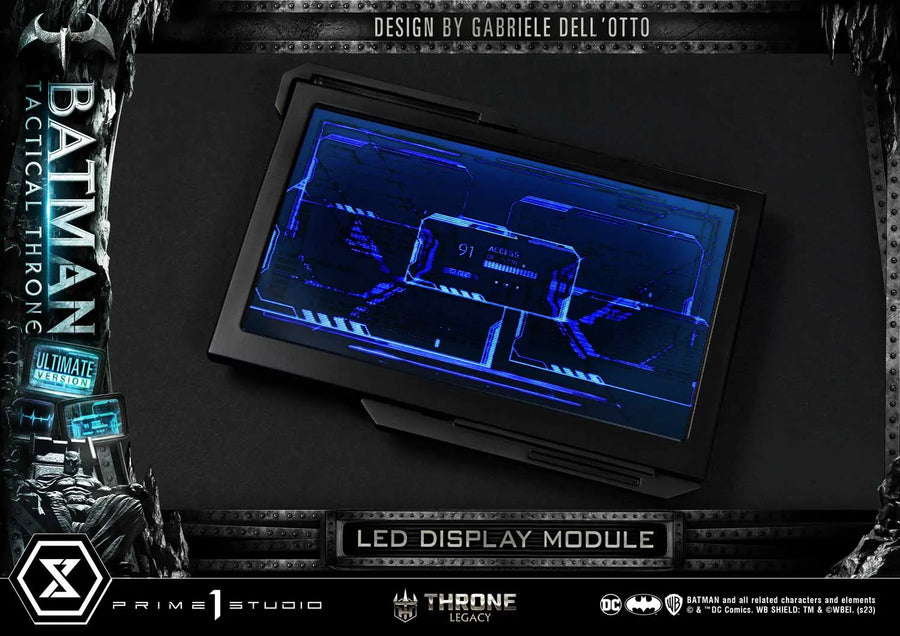 Batman Tactical Throne (Ultimate Bonus Version) Batman (Comics) – Prime1Studio – ActionFigure Brasil