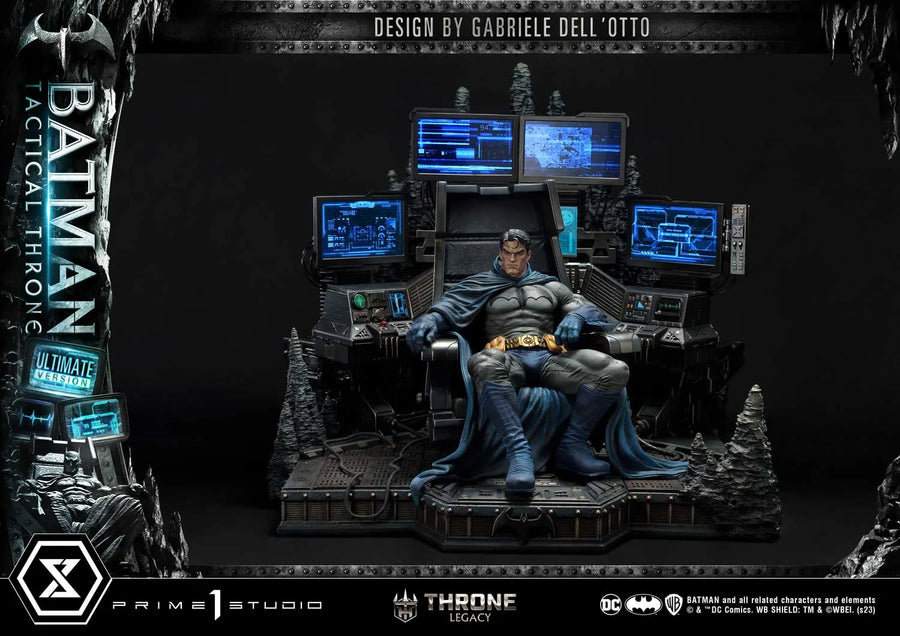 Batman Tactical Throne (Ultimate Bonus Version) Batman (Comics) – Prime1Studio – ActionFigure Brasil