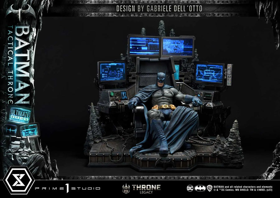 Batman Tactical Throne (Ultimate Bonus Version) Batman (Comics) – Prime1Studio – ActionFigure Brasil