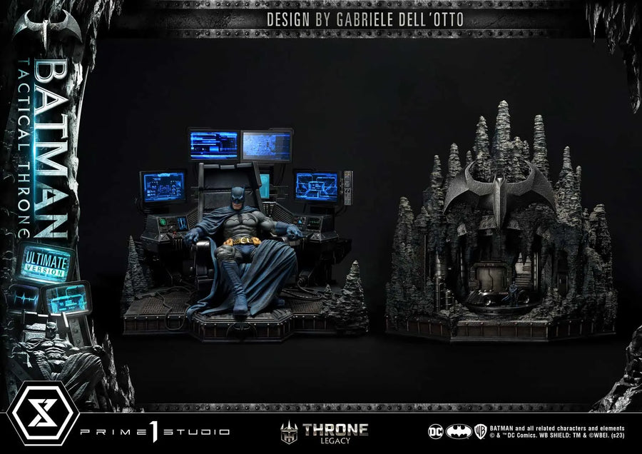 Batman Tactical Throne (Ultimate Bonus Version) Batman (Comics) – Prime1Studio – ActionFigure Brasil