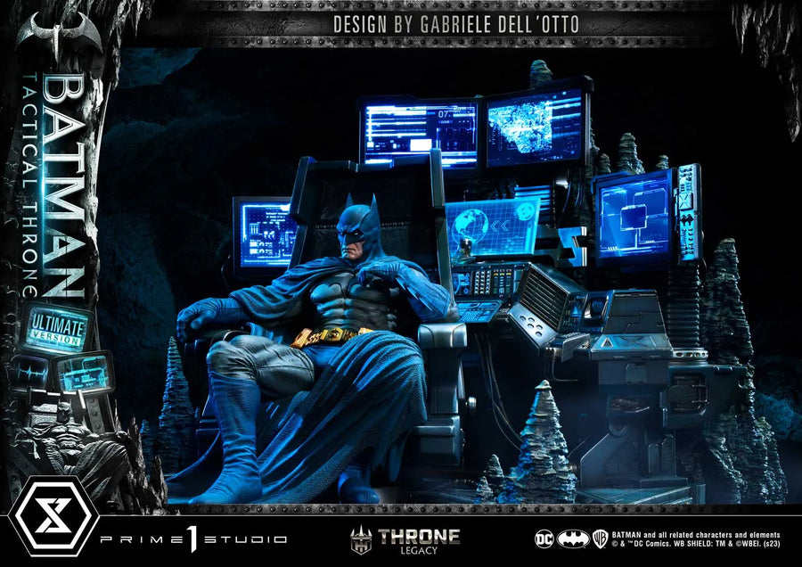 Batman Tactical Throne (Ultimate Bonus Version) Batman (Comics) – Prime1Studio – ActionFigure Brasil