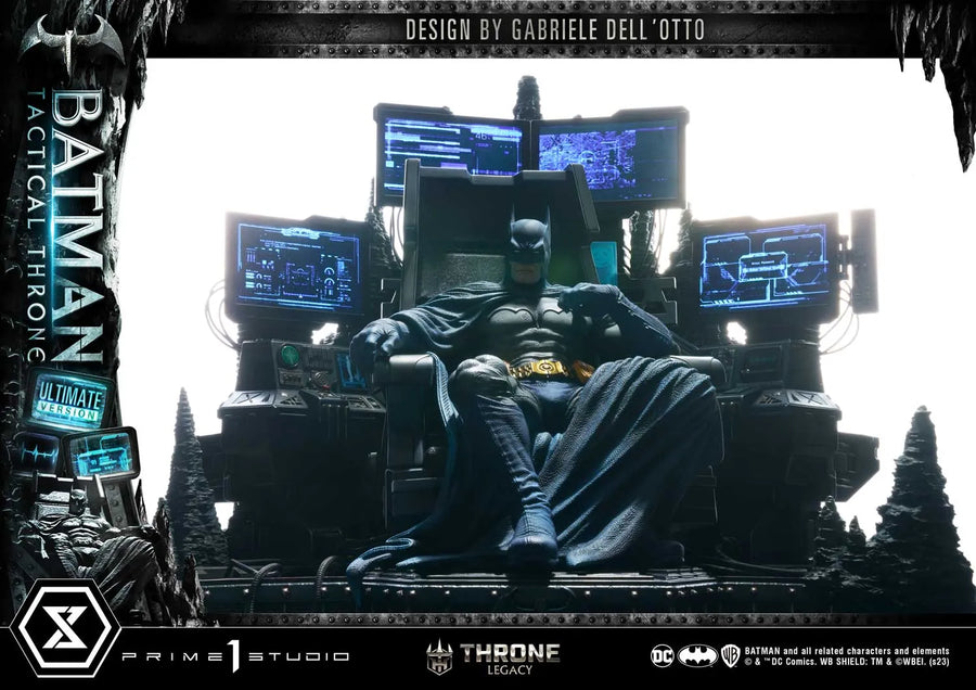 Batman Tactical Throne (Ultimate Bonus Version) Batman (Comics) – Prime1Studio – ActionFigure Brasil