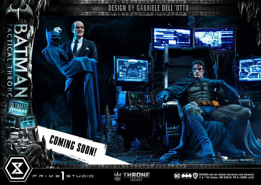 Batman Tactical Throne (Ultimate Bonus Version) Batman (Comics) – Prime1Studio – ActionFigure Brasil