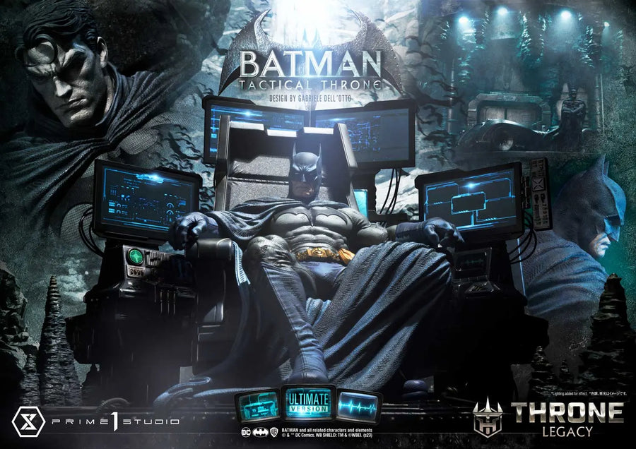 Batman Tactical Throne (Ultimate Bonus Version) Batman (Comics) – Prime1Studio – ActionFigure Brasil