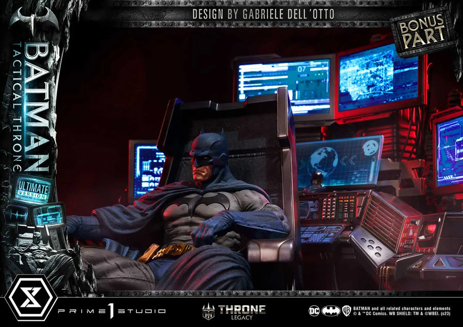 Batman Tactical Throne (Ultimate Bonus Version) Batman (Comics) – Prime1Studio – ActionFigure Brasil