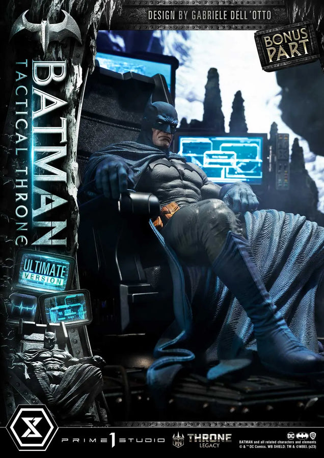 Batman Tactical Throne (Ultimate Bonus Version) Batman (Comics) – Prime1Studio – ActionFigure Brasil