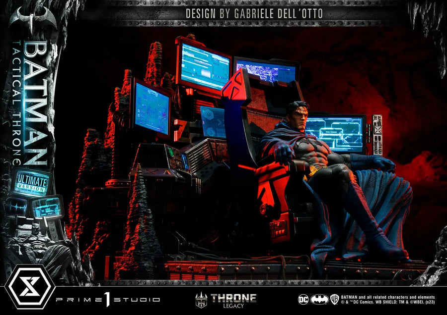 Batman Tactical Throne (Ultimate Bonus Version) Batman (Comics) – Prime1Studio – ActionFigure Brasil