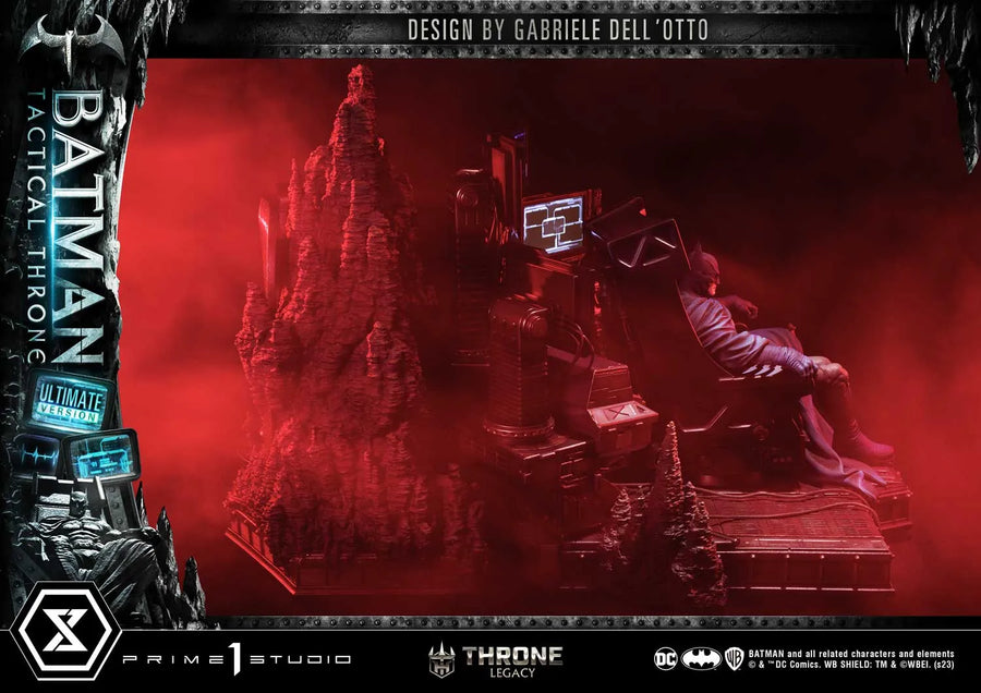 Batman Tactical Throne (Ultimate Bonus Version) Batman (Comics) – Prime1Studio – ActionFigure Brasil