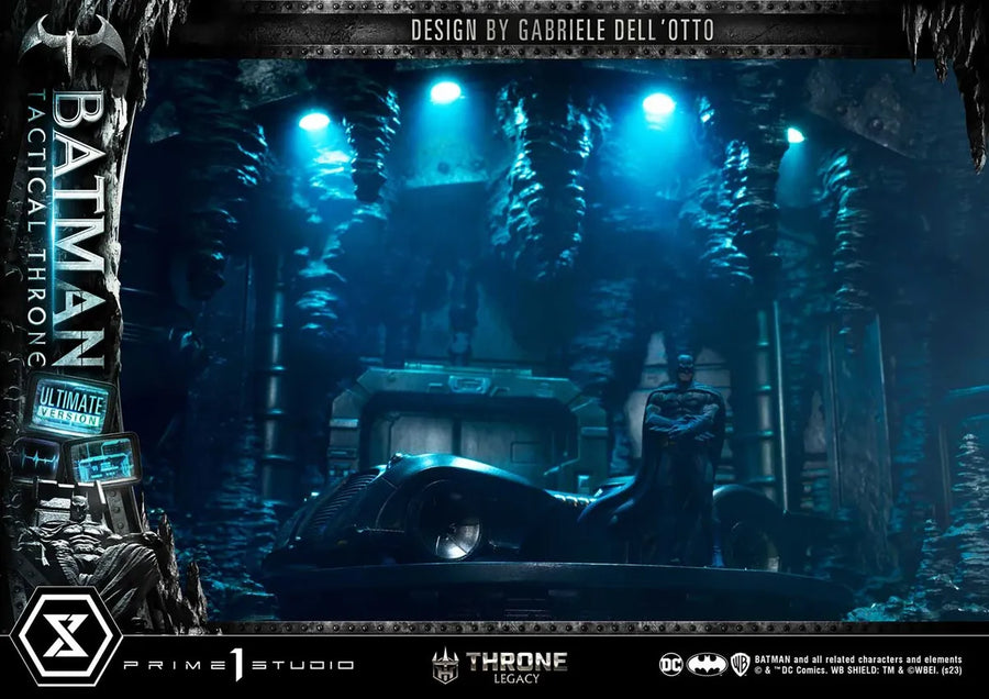 Batman Tactical Throne (Ultimate Bonus Version) - LIMITED EDITION: 150 (Ultimate Bonus Version) – Prime 1 Studio – ActionFigure Brasil