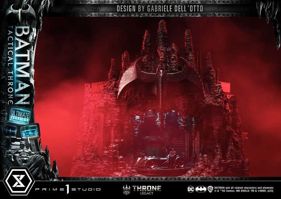Batman Tactical Throne (Ultimate Bonus Version) - LIMITED EDITION: 150 (Ultimate Bonus Version) – Prime 1 Studio – ActionFigure Brasil