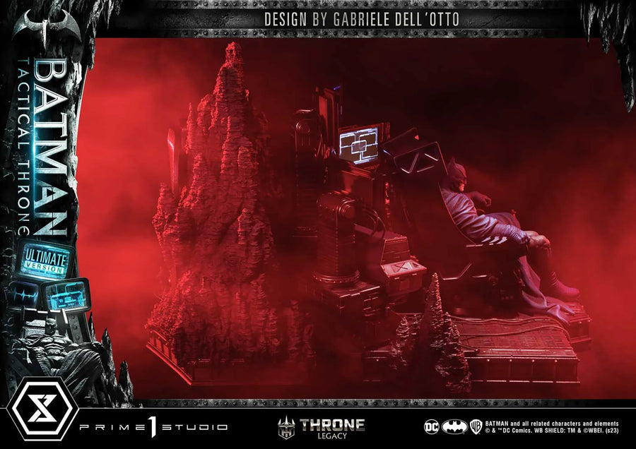 Batman Tactical Throne (Ultimate Bonus Version) - LIMITED EDITION: 150 (Ultimate Bonus Version) – Prime 1 Studio – ActionFigure Brasil