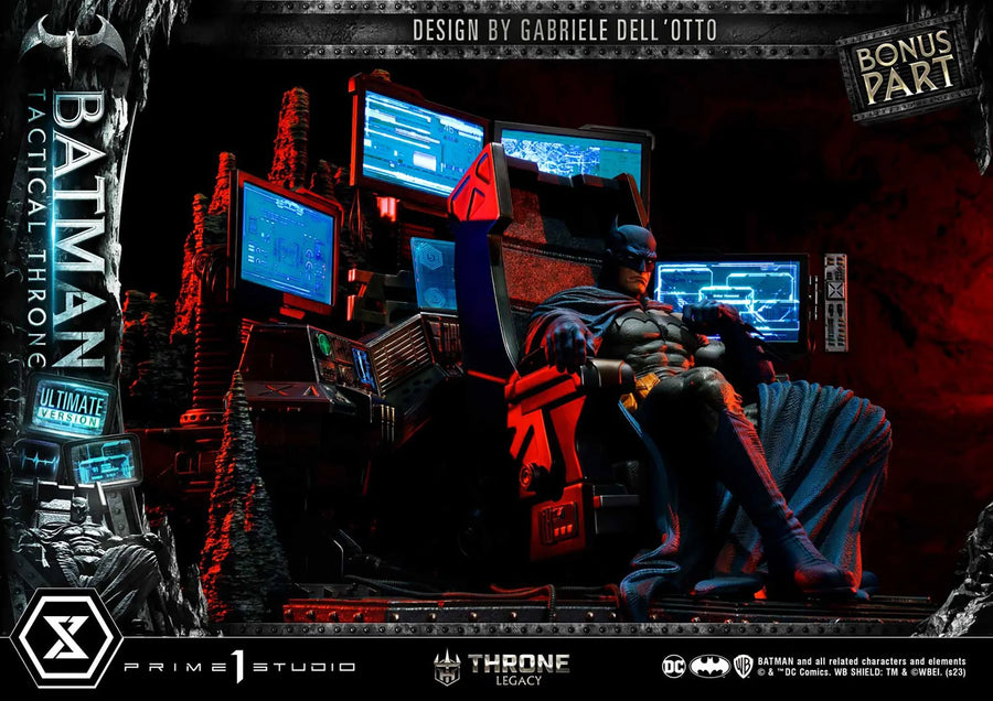 Batman Tactical Throne (Ultimate Bonus Version) - LIMITED EDITION: 150 (Ultimate Bonus Version) – Prime 1 Studio – ActionFigure Brasil