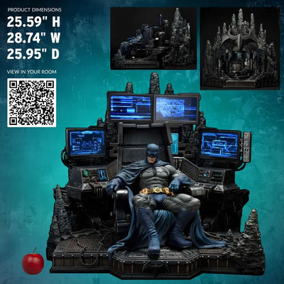 Batman Tactical Throne (Ultimate Bonus Version) - LIMITED EDITION: 150 (Ultimate Bonus Version) – Prime 1 Studio – ActionFigure Brasil — close