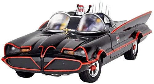 Batman (TV 1960) - Batman - Robin - Figure Complex Movie Revo No.005 - Revoltech - Batmobile 1966 (Kaiyodo)ㅤ – Kaiyodo – ActionFigure Brasil