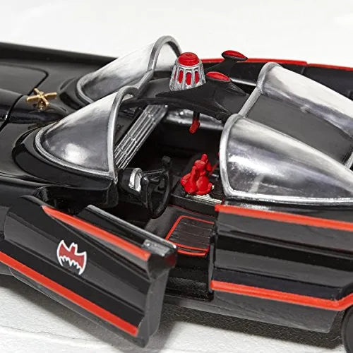 Batman (TV 1960) - Batman - Robin - Figure Complex Movie Revo No.005 - Revoltech - Batmobile 1966 (Kaiyodo)ㅤ – Kaiyodo – ActionFigure Brasil