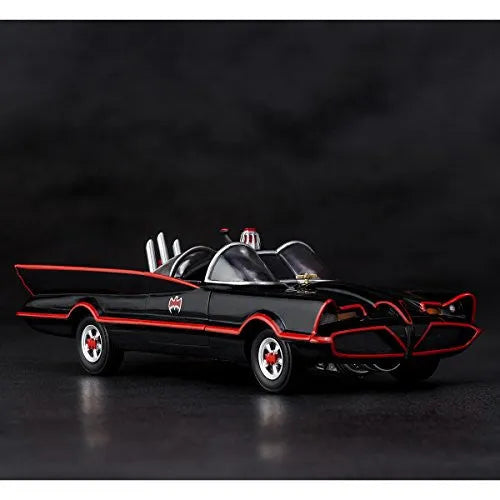 Batman (TV 1960) - Batman - Robin - Figure Complex Movie Revo No.005 - Revoltech - Batmobile 1966 (Kaiyodo)ㅤ – Kaiyodo – ActionFigure Brasil