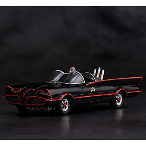 Batman (TV 1960) - Batman - Robin - Figure Complex Movie Revo No.005 - Revoltech - Batmobile 1966 (Kaiyodo)ㅤ – Kaiyodo – ActionFigure Brasil