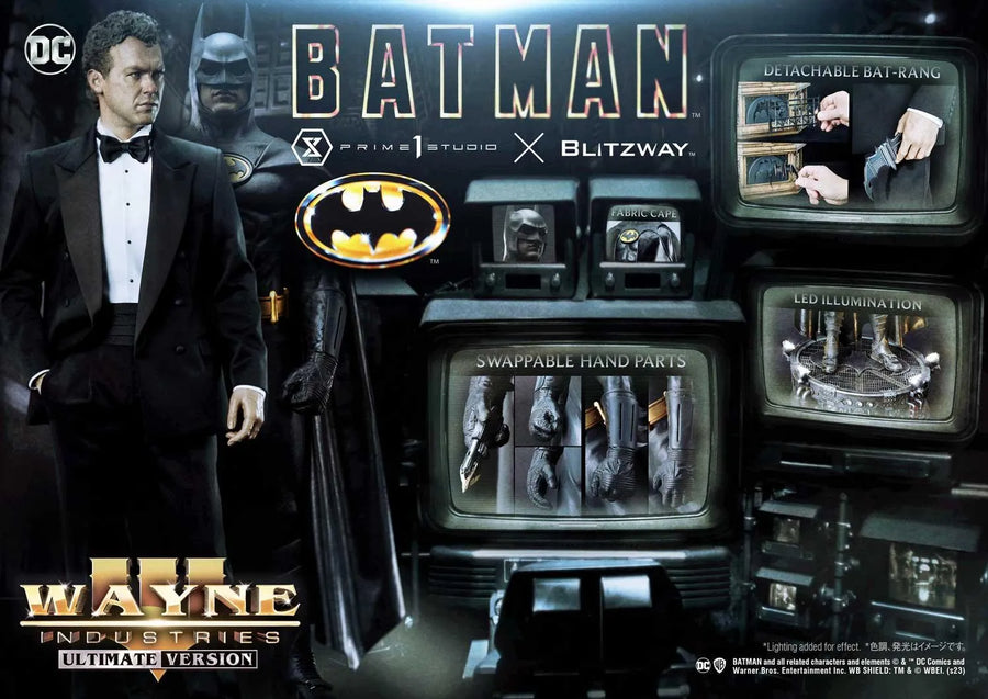 Batman (Ultimate Version) Batman (1989) – Prime1Studio – ActionFigure Brasil