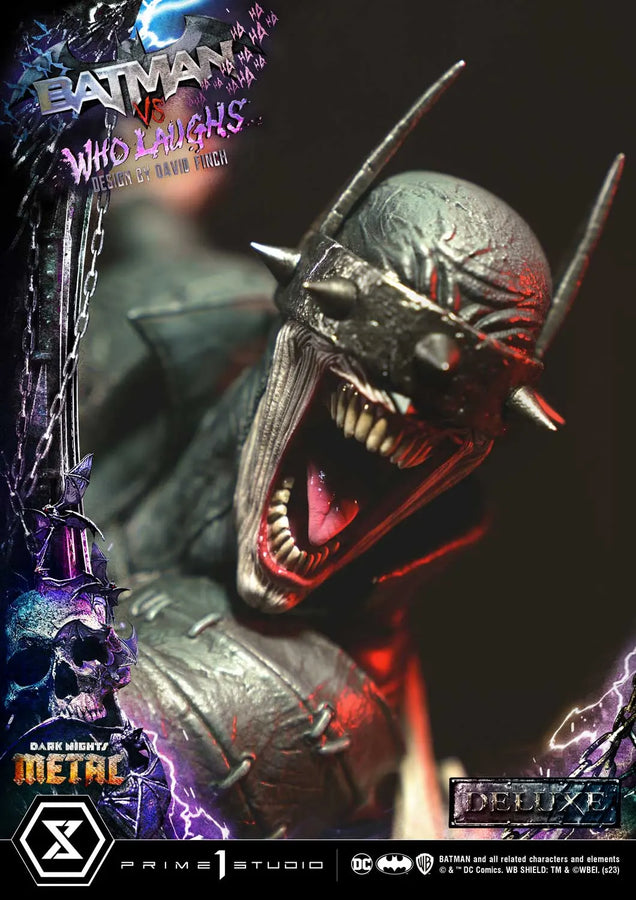 Batman versus Batman Who Laughs (Deluxe Bonus Version) Dark Nights: Metal (Comics) – Prime1Studio – ActionFigure Brasil