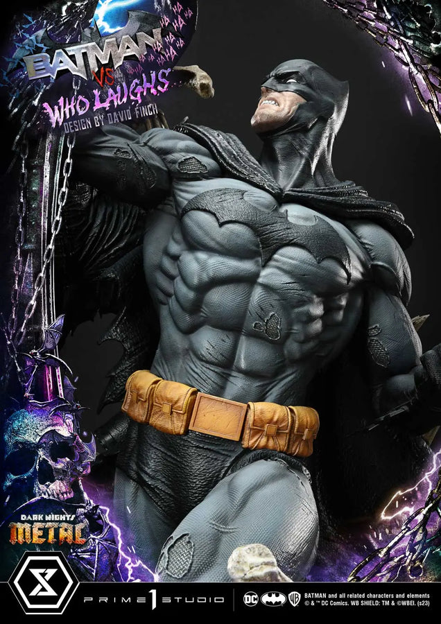 Batman versus Batman Who Laughs (Regular Version) Dark Nights: Metal (Comics) – Prime1Studio – ActionFigure Brasil
