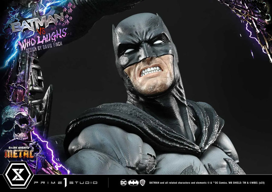 Batman versus Batman Who Laughs (Regular Version) Dark Nights: Metal (Comics) – Prime1Studio – ActionFigure Brasil