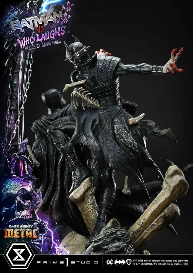 Batman versus Batman Who Laughs (Regular Version) Dark Nights: Metal (Comics) – Prime1Studio – ActionFigure Brasil