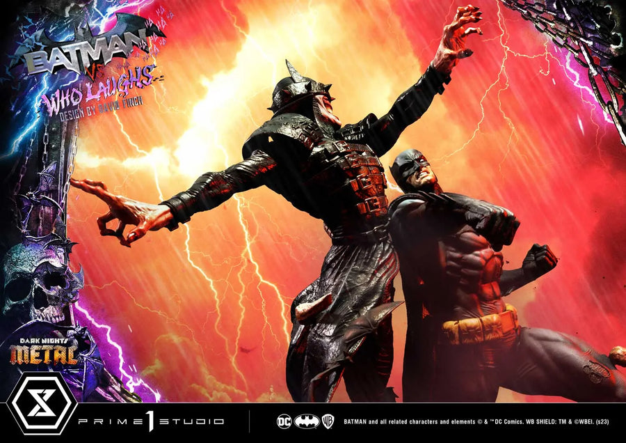 Batman versus Batman Who Laughs (Regular Version) Dark Nights: Metal (Comics) – Prime1Studio – ActionFigure Brasil