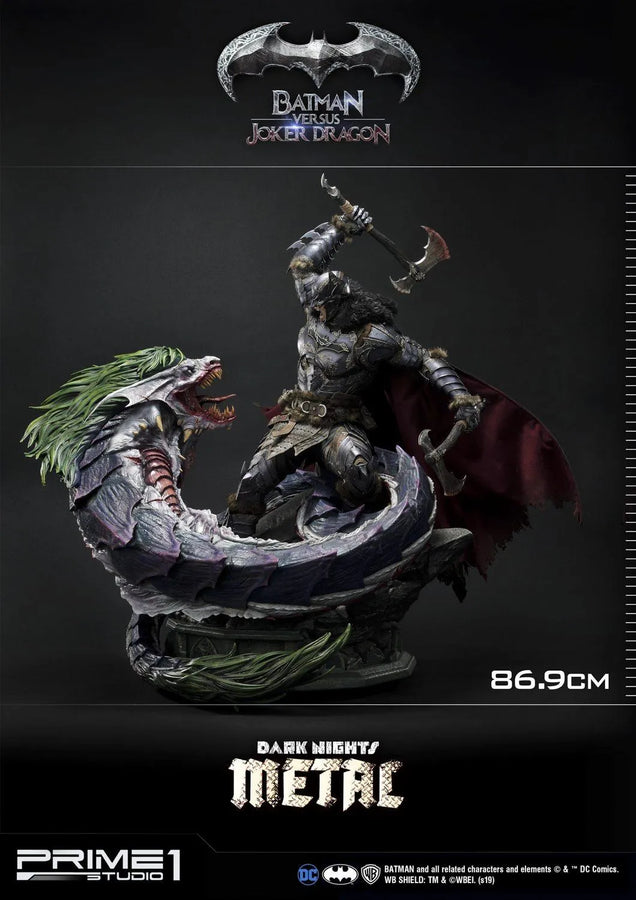 Batman Versus Joker Dragon (Deluxe Version) Dark Nights: Metal (Comics) – Prime1Studio – ActionFigure Brasil