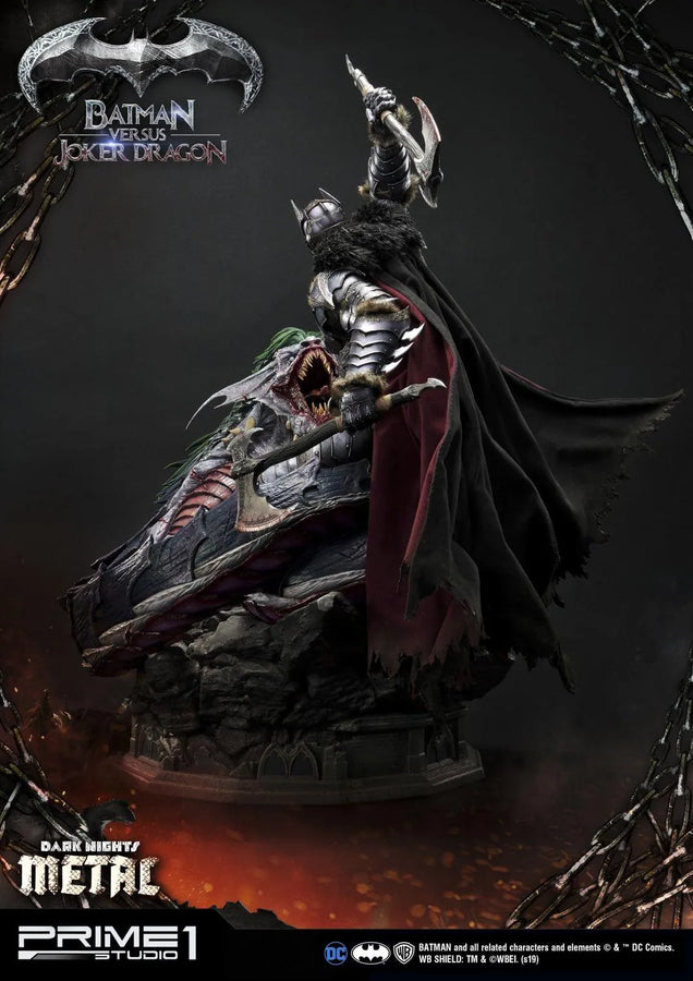Batman Versus Joker Dragon (Deluxe Version) Dark Nights: Metal (Comics) – Prime1Studio – ActionFigure Brasil