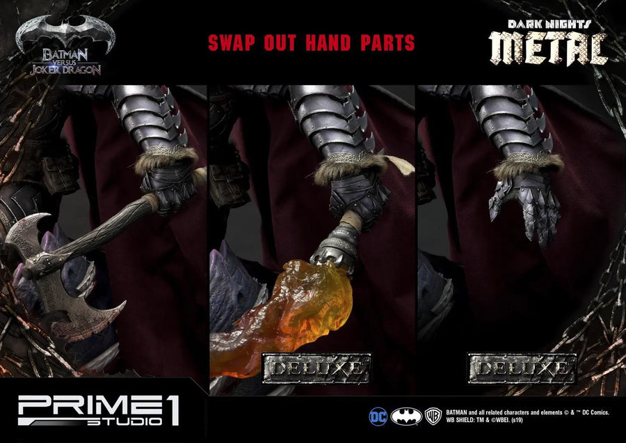 Batman Versus Joker Dragon (Deluxe Version) Dark Nights: Metal (Comics) – Prime1Studio – ActionFigure Brasil