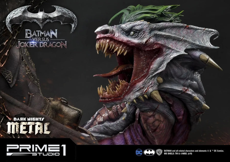 Batman Versus Joker Dragon (Deluxe Version) Dark Nights: Metal (Comics) – Prime1Studio – ActionFigure Brasil