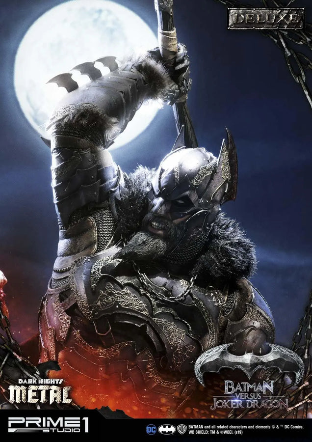 Batman Versus Joker Dragon (Deluxe Version) Dark Nights: Metal (Comics) – Prime1Studio – ActionFigure Brasil