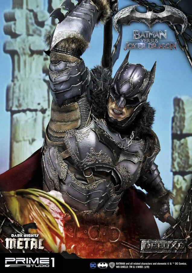 Batman Versus Joker Dragon (Deluxe Version) Dark Nights: Metal (Comics) – Prime1Studio – ActionFigure Brasil