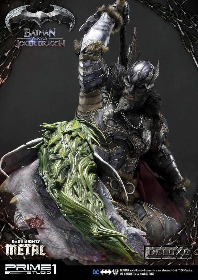 Batman Versus Joker Dragon (Deluxe Version) Dark Nights: Metal (Comics) – Prime1Studio – ActionFigure Brasil